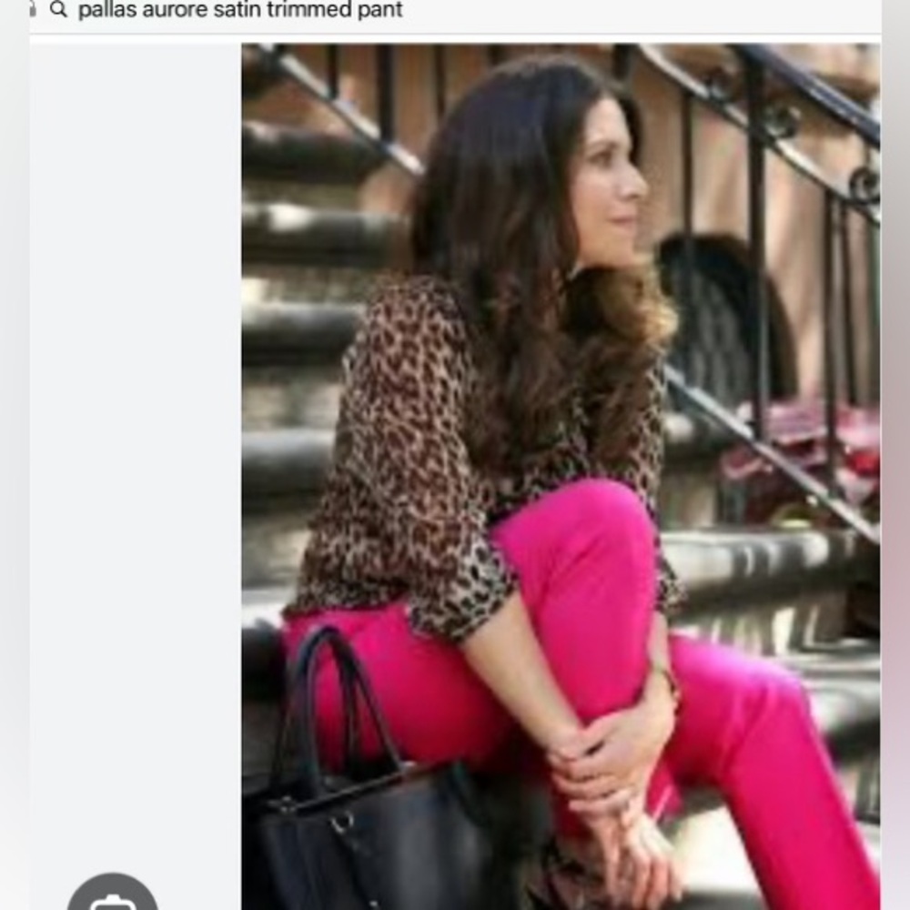 Pallas Paris hot pink trousers sz 6